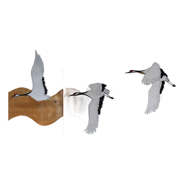 Hand-Painted Chinoiserie Wallpaper Panels--- Custom Wallpaper Available For Sale