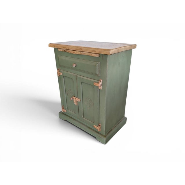 Chestnut Wood Sideboard, 1980s For Sale - Image 4 of 13