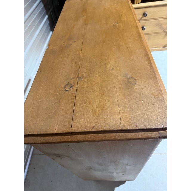 Antique Pine Two Over Three Drawers - Chest of Drawers From England For Sale - Image 16 of 18