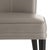 Traditional Arteriors Home Lincoln Gray Leather Dining Chair For Sale - Image 3 of 7