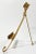 Mid 20th Century Vintage Italian Tole Gilt Rosette Table Easel For Sale - Image 5 of 7