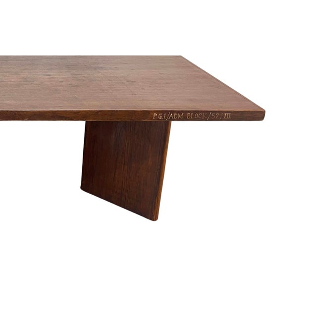 Pierre Jeanneret Library Table For Sale - Image 9 of 9
