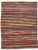 Textile Mid 20th Century Vintage Striped Kilim Rug For Sale - Image 7 of 7