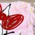 Love Me From a Distance - Original Contemporary Pop Street Art Painting on Canvas For Sale In Los Angeles - Image 6 of 9
