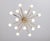 Large Vintage Brass Sputnik Chandelier, Germany, 1960s For Sale - Image 11 of 14