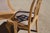 Wood Late 20th Century Handcrafted Chippendale-Style Game Table and Four Chairs With Leather, Set of 5 For Sale - Image 7 of 14