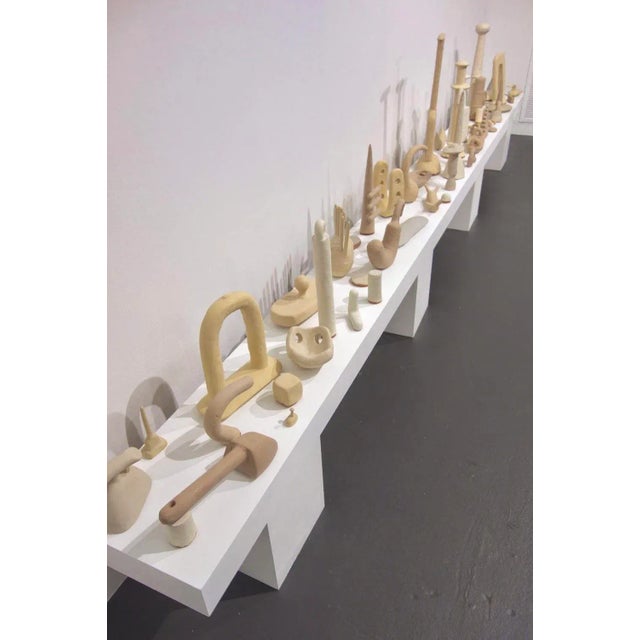 Ceramic Zimra Beiner (Canadian, B. 1985) - Postmodern Abstract Matte Glazed Terracotta Sculpture For Sale - Image 7 of 7