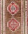 Tribal Vintage Turkish Oushak Rug With Three Large Medallions and Multiple Borders 4'3"x9'11" For Sale - Image 3 of 8