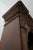 Wood Italian 2 Piece Walnut Large Open Bookcase For Sale - Image 7 of 18
