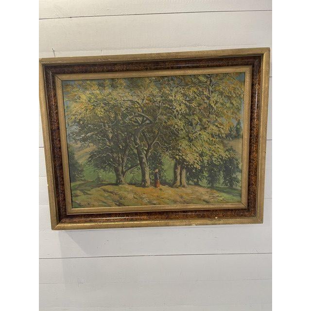 Untitled, 1950s, Oil on Canvas, Framed For Sale - Image 6 of 6