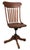 Late 19th Century Victorian Oak Swivel Desk Chair For Sale - Image 10 of 14