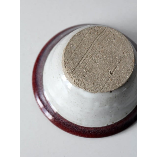Vintage Studio Pottery Bowl For Sale - Image 11 of 12