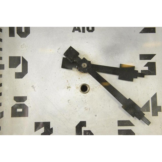 Wood Art Deco Wall Clock by Ato, 1920s For Sale - Image 7 of 9