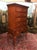 Tiger Maple Queen Anne Highboy, Baker Furniture For Sale - Image 11 of 15