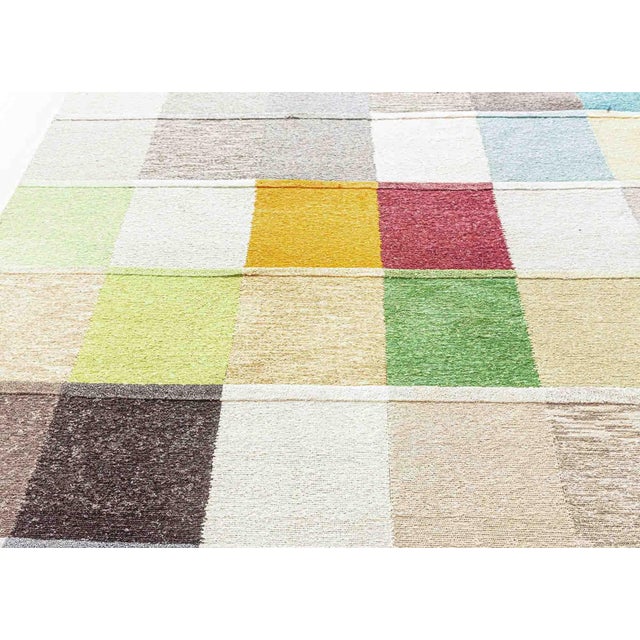 Contemporary Handmade Multicolored Rug by Doris Leslie Blau For Sale - Image 4 of 8