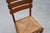 Mid-Century Modern Belgian Chair in Oak and Wicker, 1960s For Sale - Image 9 of 18