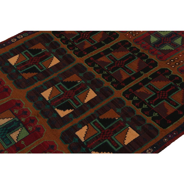 Rug & Kilim Rug & Kilim’s Baluch Tribal Rug With Colorful Geometric Patterns For Sale - Image 4 of 7