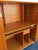 Mid Century Modern Teak Hidden Office Armoire Workstation Cabinet 6671 For Sale - Image 4 of 18