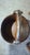 Brown Antique Late 19th Century Wooden Well Water Bucket with Wrought Iron Hoops For Sale - Image 8 of 12