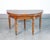 Half-moon-shaped extendable console table in walnut. 19th century period 19th century materials solid walnut dimensions ø...