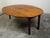 19th Century English Walnut Drop-Leaf Table with Oval Top and Straight Legs For Sale - Image 10 of 12