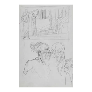 1920s Henry Keller Drawing