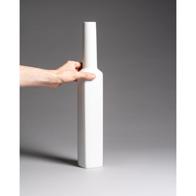 Tall Porcelain Vases by H.Th. Baumann & E.W John Rosenthal, 1960s, Set of 2 For Sale - Image 6 of 18