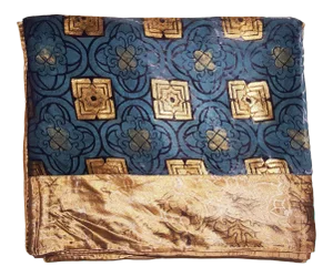 Spanish Gate Silk Velvet Throw / Bedspread