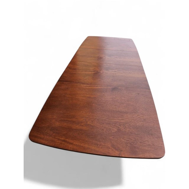 The Bovirke Dining Table in Teak with Double Extensions by Finn Juhl for Bovirke, Danmark, 1940s For Sale - Image 15 of 18