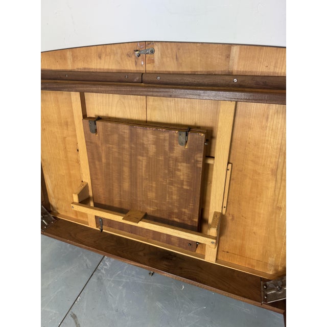 Vintage Danish Teak Extendable Dining Table, 1950s For Sale - Image 11 of 12