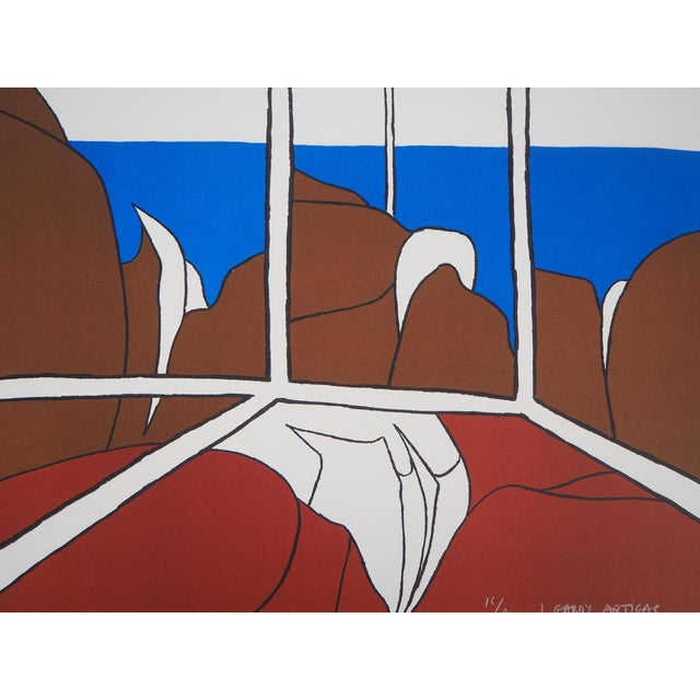 Joan GARDY-ARTIGAS (1938) Singapore Original color lithograph Signed in pencil Limited edition of 80 copies On Arches...