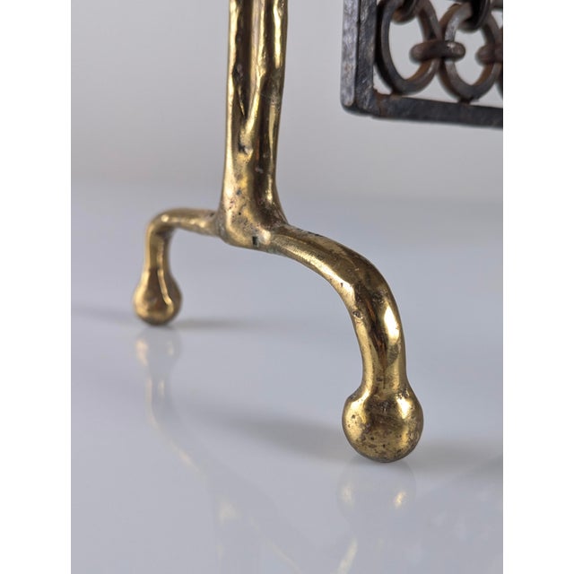 Bronze and Wrought Iron Spark Flask by David Marshall, 1970s For Sale - Image 10 of 16