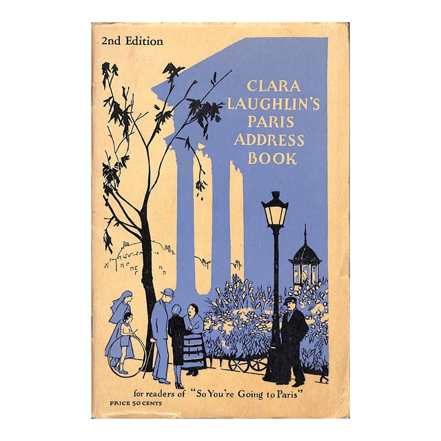"Clara Laughlin's Paris Address Book" Laughlin Clara E. For Sale