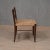 Set of Mid-Century Oak and Straw Chairs, 1970s For Sale - Image 6 of 11