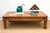 Grand Takhat Large Indian Teak Coffee Table For Sale - Image 11 of 11
