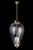 Contemporary Ballo Pendant in Brass Finish For Sale - Image 3 of 3
