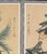 1970s Chinese Byobu "Traditional Floral Vignettes" on This 4-Panel Folding Screen Very Good Front Panels and Very Good + Back Panels For Sale - Image 9 of 10