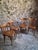 Brown Vintage French Bistro Chairs by Mahieu & Guillaume, 1930s, Set of 4 For Sale - Image 8 of 18