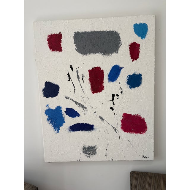 Large Abstract Painting For Sale - Image 10 of 12