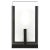 Modern Sean Lavin By Visual Comfort Studio Syll 1-Light Bath Sconce in Midnight Black For Sale - Image 3 of 3