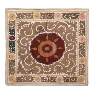 Mid 20th Century Suzani Tapestry For Sale