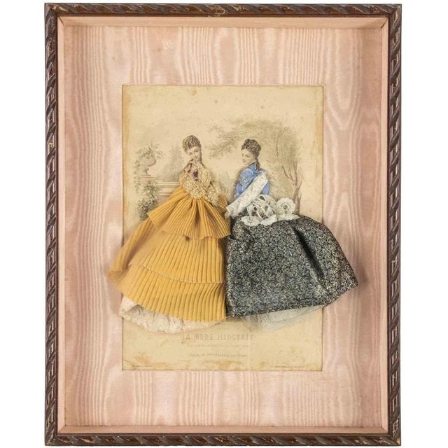 Unknown, Toilettes de Mme Bréant-Castel, Etching, 1876 For Sale - Image 5 of 5