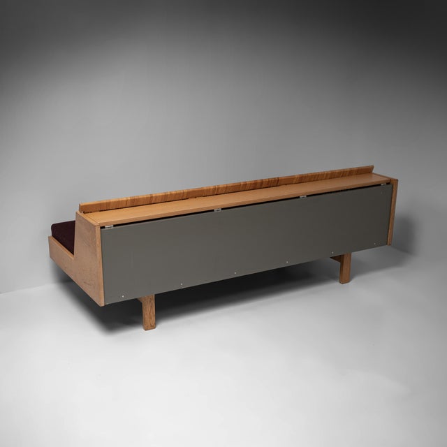 Model GE258 Oak and Cane Sofa Bed by Hans J. Wegner for Getama, Denmark, 1954 For Sale - Image 18 of 18