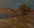 1960s Mountain Landscape Oil Painting Original Soviet Art Ukrainian Artist Gudzikevich 50-60 For Sale - Image 6 of 6
