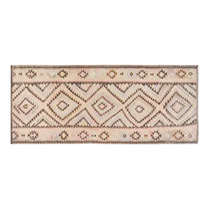 Vintage Turkish Tribal Kurdish Flatweave Wool Rug, 4'9X11'4