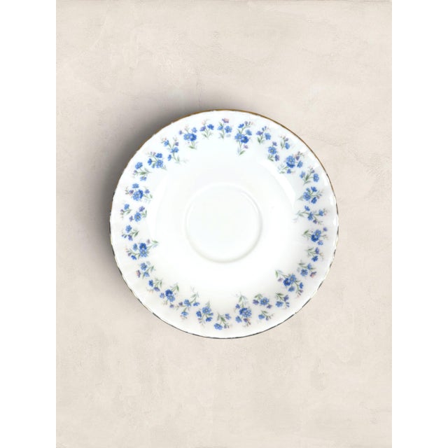 Vintage English Royal Albert Memory Lane Bone China Quartet - Set of Four For Sale - Image 14 of 16