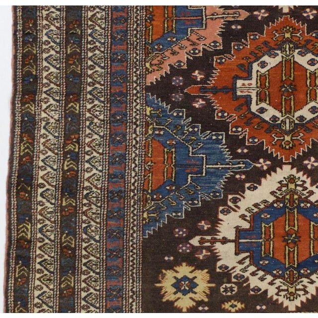 Late 19th Century Late 19th Century Caucasian Shirvan Rug 5’6" X 6’1" For Sale - Image 5 of 5