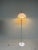 Beautiful 'mushroom' floor lamp, adjustable in height. The lamp has three light points operated by a foot switch and give...
