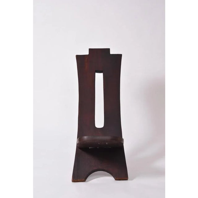 West African Chair, 1960s For Sale - Image 4 of 6