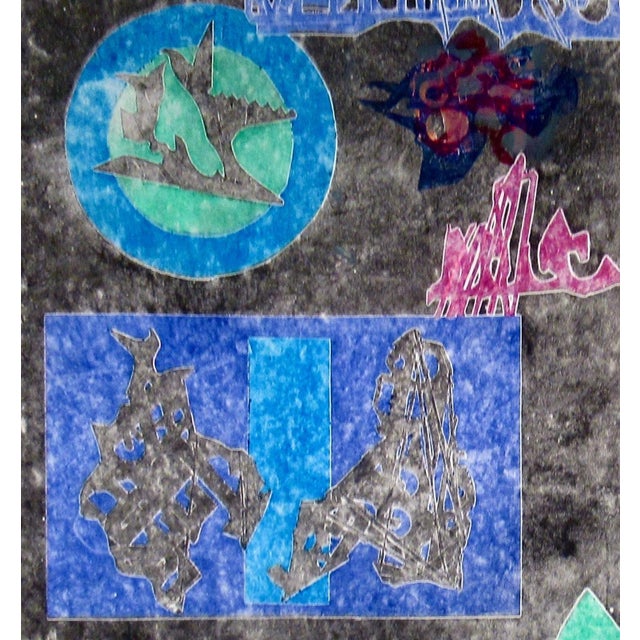 Ruth Leaf Untitled C. 1990 Original Print For Sale - Image 4 of 4